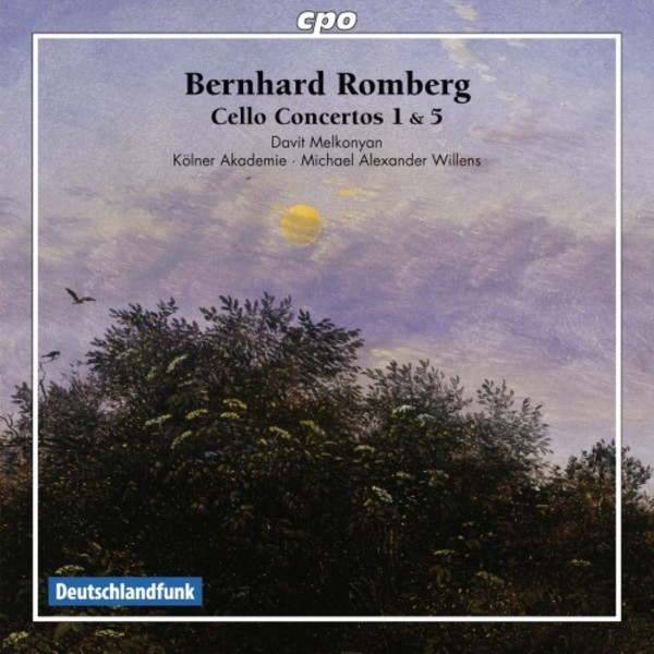 Bernhard Romberg - Cello Concertos 1 & 5 | CPO 7779692