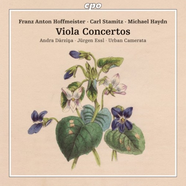 Hoffmeister, Stamitz, Michael Haydn - Viola Concertos | CPO 7779862