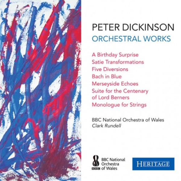Dickinson - Orchestral Works | Heritage HTGCD211