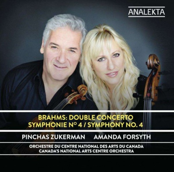 Brahms - Double Concerto, Symphony no.4 | Analekta AN28782