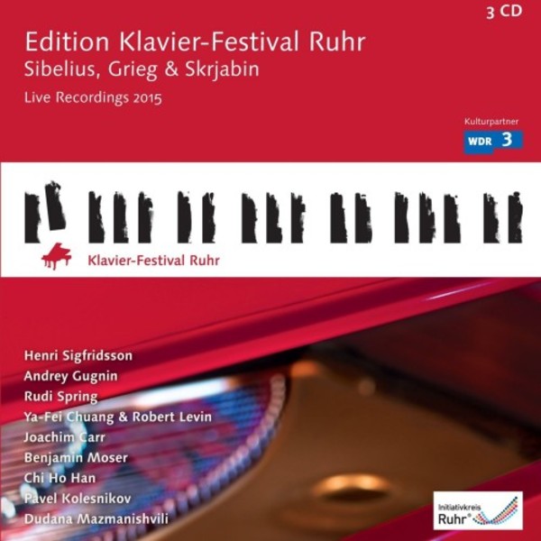 Edition Klavier-Festival Ruhr Vol.34: Grieg, Sibelius & Scriabin | C-AVI AVI8553451