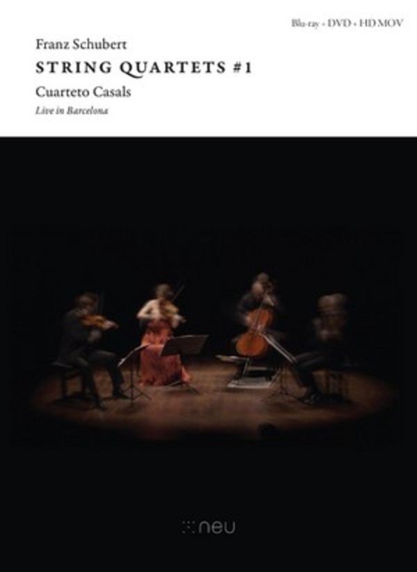 Schubert - String Quartets Vol.1 (Blu-ray + DVD) | Neu Records NEU003