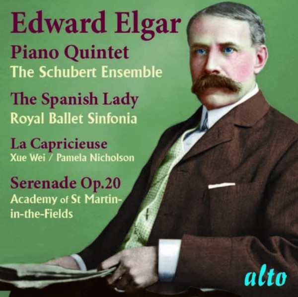 Elgar - Serenade for Strings, Piano Quintet, The Spanish Lady, Elegy