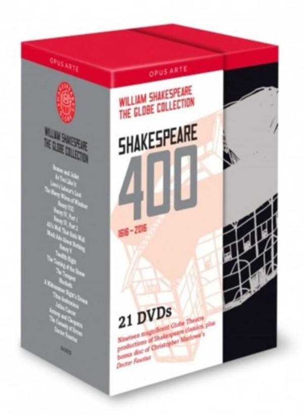 Shakespeare 400: The Globe Collection (DVD) | Opus Arte OA1209BD