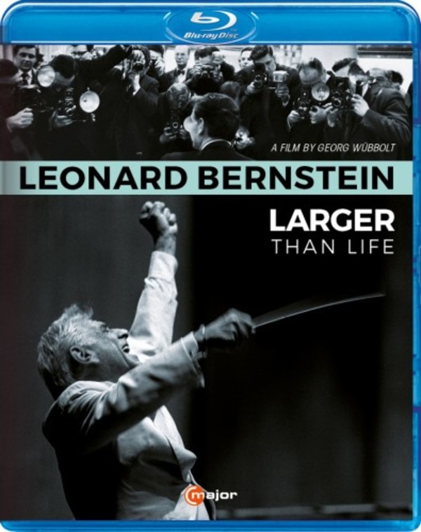 Leonard Bernstein: Larger than Life (Blu-ray) | C Major Entertainment 736004