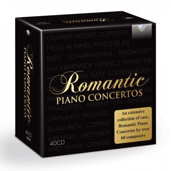 Romantic Piano Concertos | Brilliant Classics 95300BR