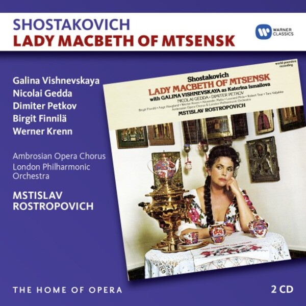 Shostakovich - Lady Macbeth of Mtsensk | Warner - The Home of Opera 2564648320