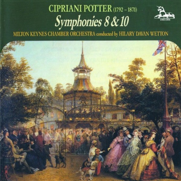 Potter - Symphonies 8 & 10 | Unicorn Kanchana DKPCD9091