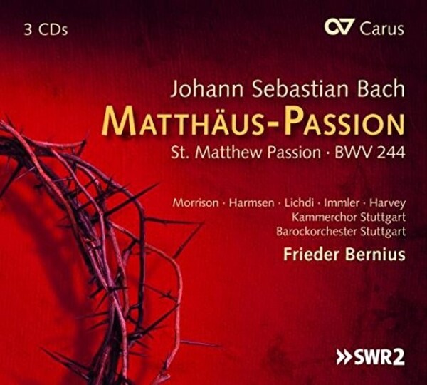 JS Bach - St Matthew Passion | Carus CAR83285