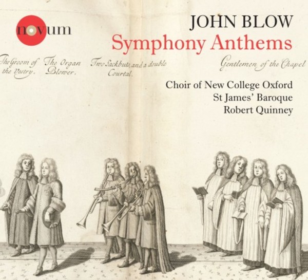 John Blow - Symphony Anthems | Novum NCR1389