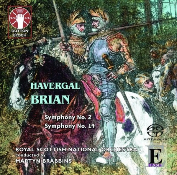 Havergal Brian - Symphonies 2 & 14 | Dutton - Epoch CDLX7330