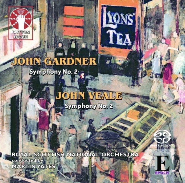John Gardner - Symphony no.2; John Veale - Symphony no.2 | Dutton - Epoch CDLX7332