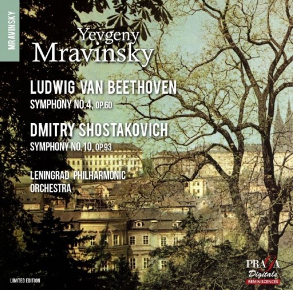 Beethoven - Symphony no.4; Shostakovich - Symphony no.10 | Praga Digitals DSD350115