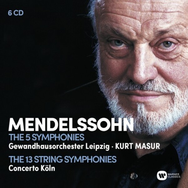 Mendelssohn - 5 Symphonies & 13 String Symphonies | Warner 9029597490
