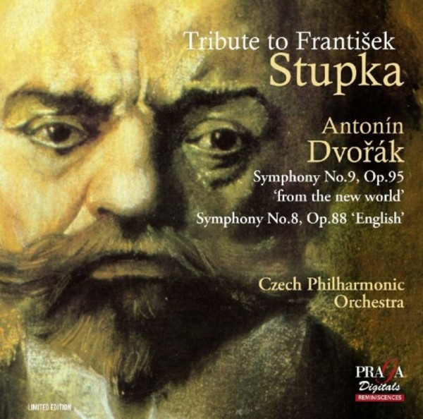 A Tribute to Frantisek Stupka: Dvorak - Symphonies 8 & 9 | Praga Digitals DSD350134