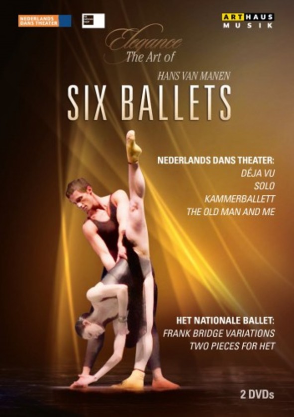 Elegance: The Art of Hans van Manen - Six Ballets (DVD)