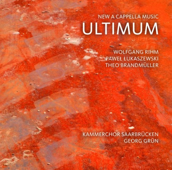 Ultimum: New A Cappella Music