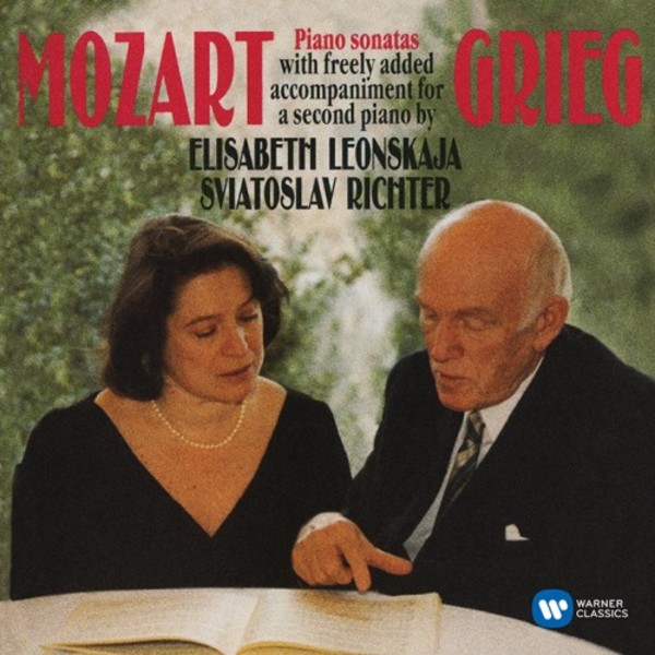 Mozart - Piano Sonatas with freely added second piano by Grieg | Warner - Original Jackets 9029592805