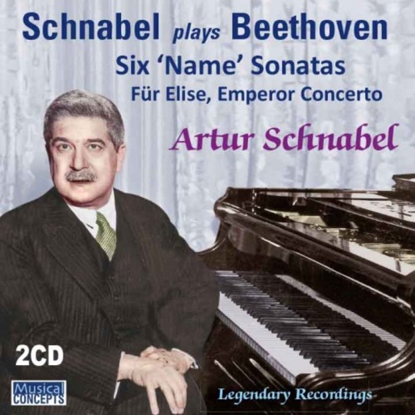 Schnabel plays Beethoven: Favourite Sonatas, Emperor Concerto | Musical Concepts MC3201