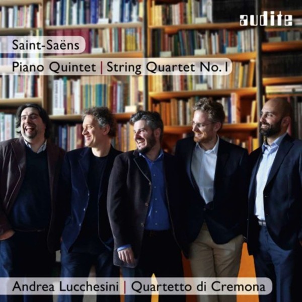 Saint-Saens - Piano Quintet, String Quartet no.1 | Audite AUDITE97728