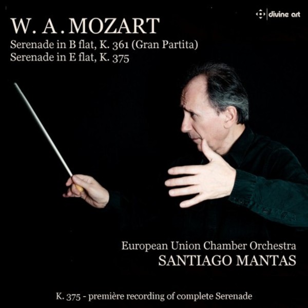Mozart - Serenade in B flat K361 Gran Partita, Serenade in E flat K375 | Divine Art DDA25136
