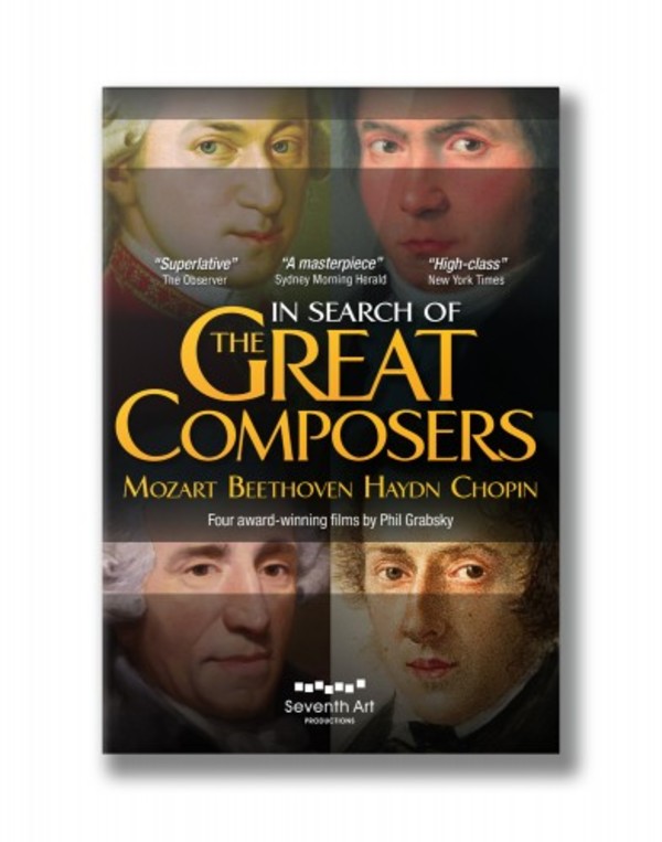 In Search of the Great Composers: Mozart, Beethoven, Haydn, Chopin (DVD)