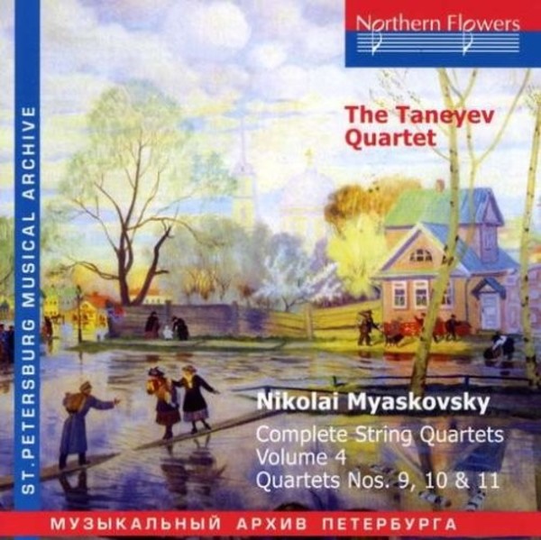Myaskovsky - Complete String Quartets Vol.4