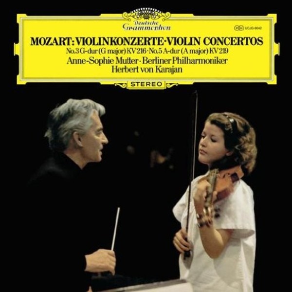 Mozart - Violin Concertos 3 & 5 (LP)