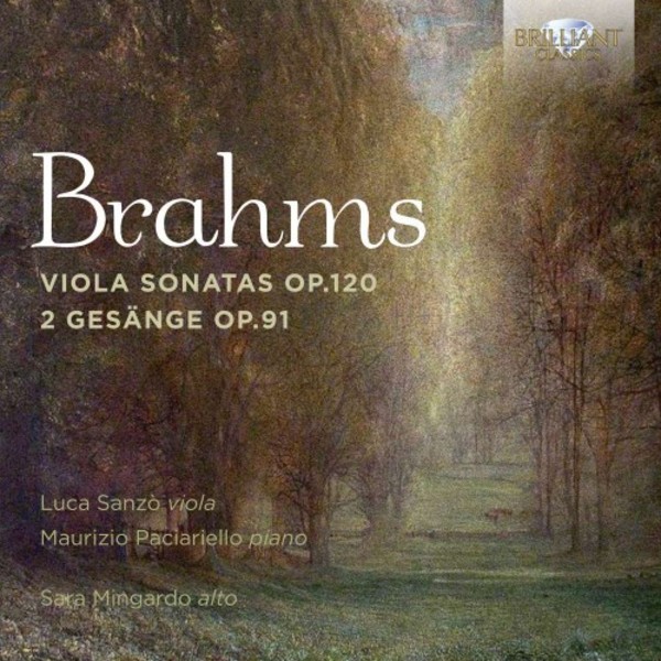Brahms - Viola Sonatas, 2 Gesange op.91 | Brilliant Classics 95281