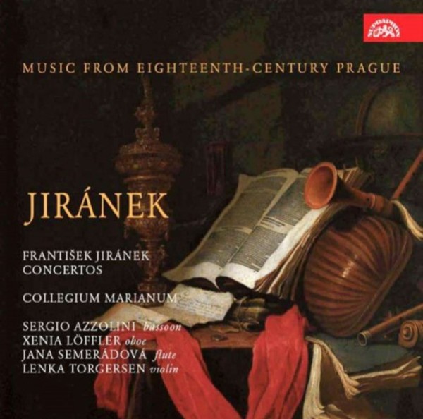 Music from 18th-century Prague: Jiranek - Concertos | Supraphon SU42082