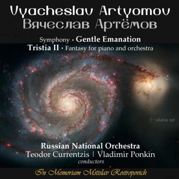 Artyomov - Symphony Gentle Emanation, Tristia II | Divine Art DDA25144