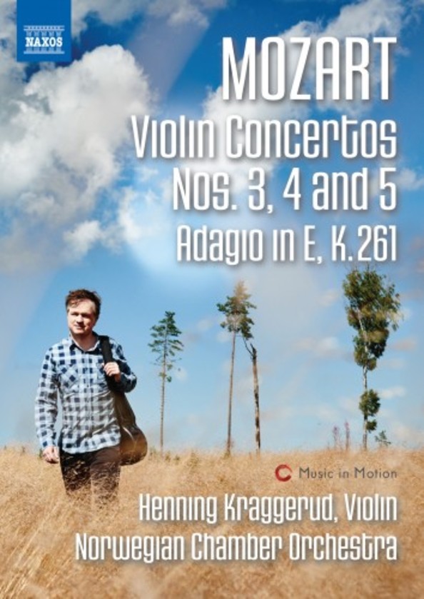 Mozart - Violin Concertos 3, 4 & 5, Adagio K261 (DVD) | Naxos - DVD 2110368