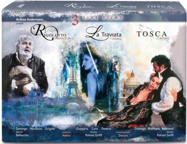 Verdi - Rigoletto, La Traviata; Puccini - Tosca (DVD)