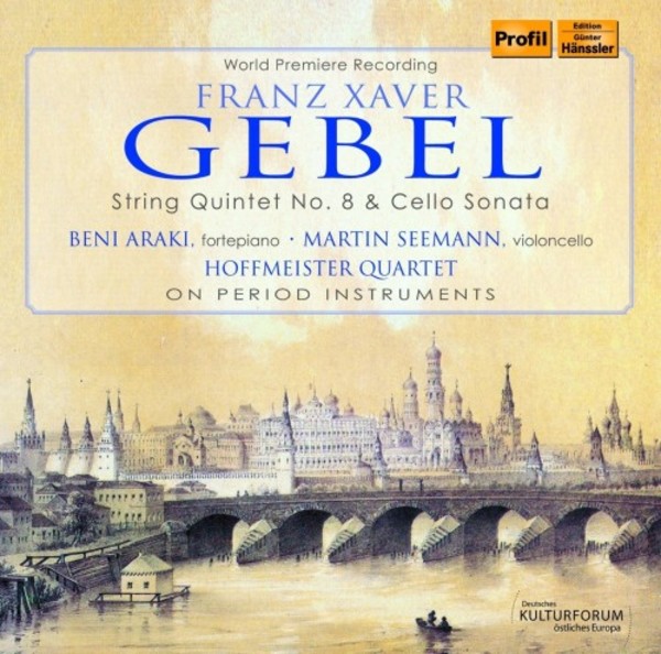Gebel - String Quintet no.8, Cello Sonata | Haenssler Profil PH16068