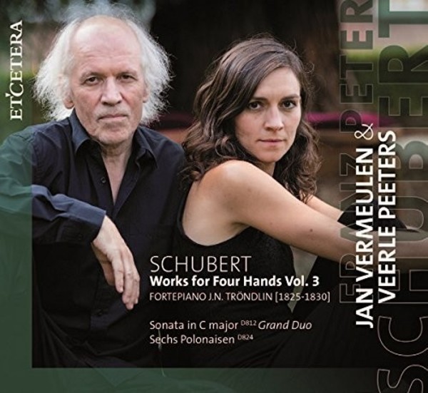 Schubert - Works for Piano Four Hands Vol.3 | Etcetera KTC1503