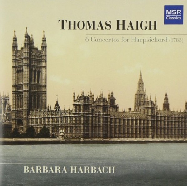 Tomas Haigh - 6 Concertos for Harpsichord | MSR Classics MS1441