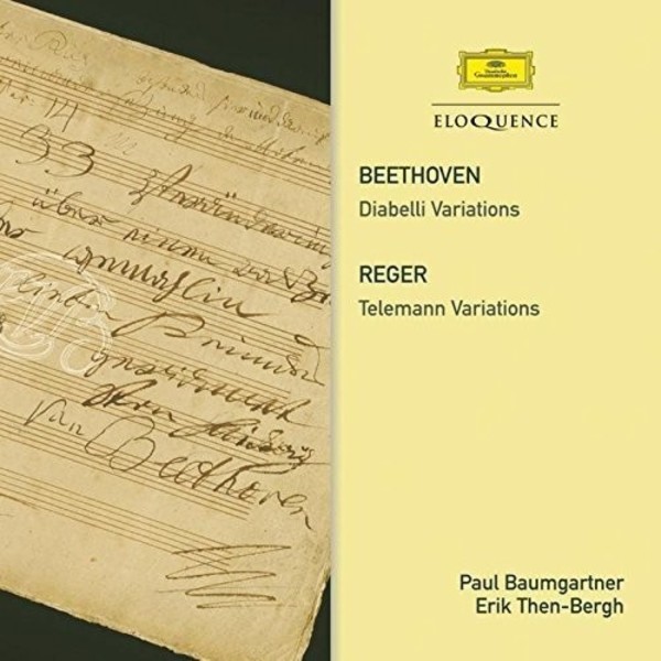 Beethoven - Diabelli Variations; Reger - Telemann Variations