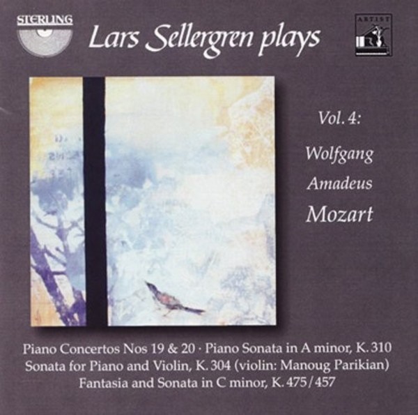Lars Sellergren plays Vol.4: Mozart - Sonatas & Concertos | Sterling CDA1666