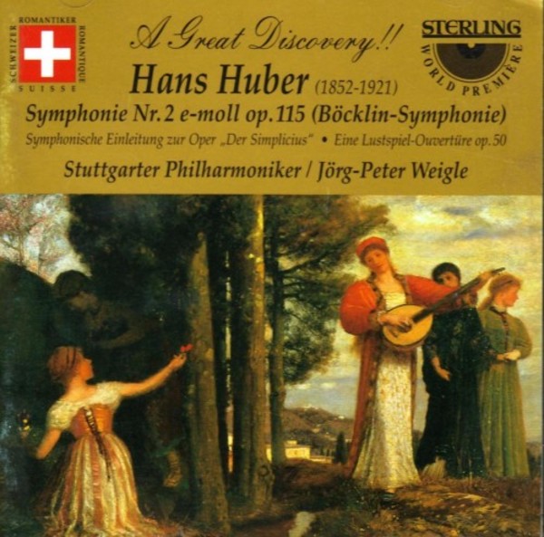 Hans Huber - Symphony no.2, Orchestral Works | Sterling CDS1022