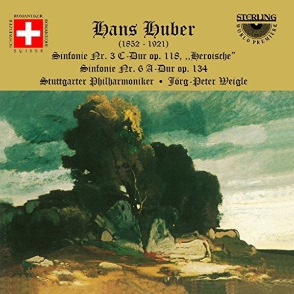 Hans Huber - Symphonies 3 & 6 | Sterling CDS1037