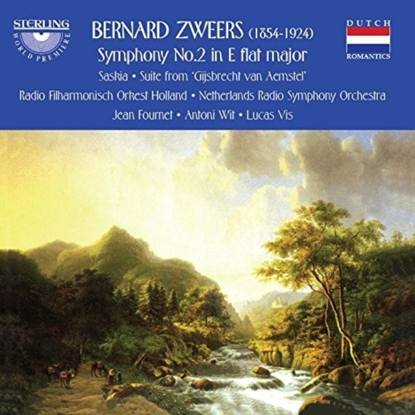 Zweers - Symphony no.2, Saskia Overture, Gijsbrecht van Aemstel Suite | Sterling CDS1061