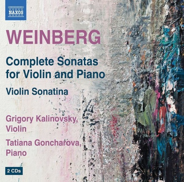 Weinberg - Complete Violin Sonatas, Violin Sonatina | Naxos 857232021