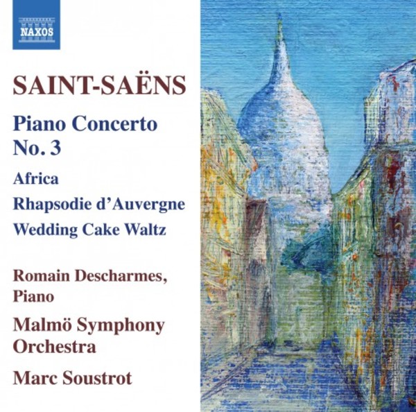 Saint-Saens - Piano Concerto no.3, Africa, Rhapsodie dAuvergne, Wedding Cake Waltz | Naxos 8573477