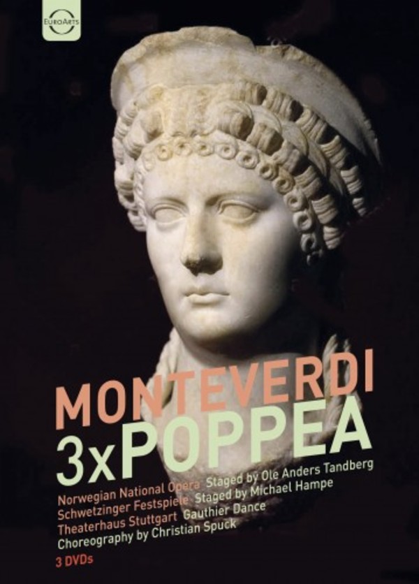 Monteverdi - 3x Poppea (DVD) | Euroarts 4256318