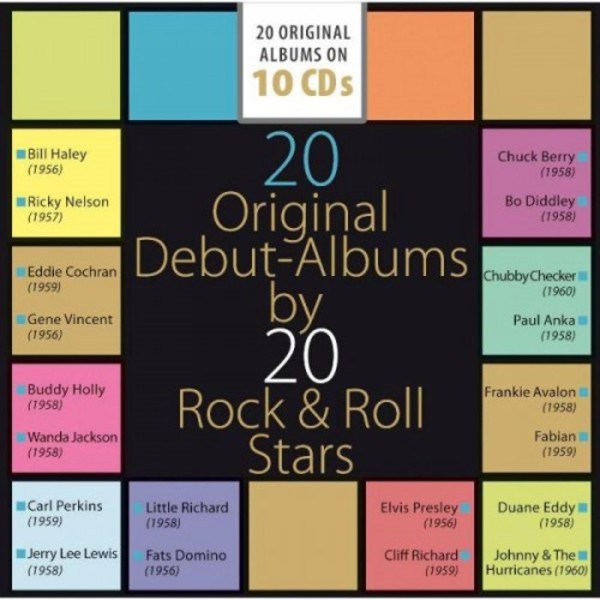20 Original Debut Albums by 20 Rock & Roll Stars | Documents 600222