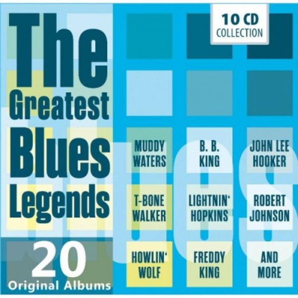The Greatest Blues Legends: 20 Original Albums | Documents 600288