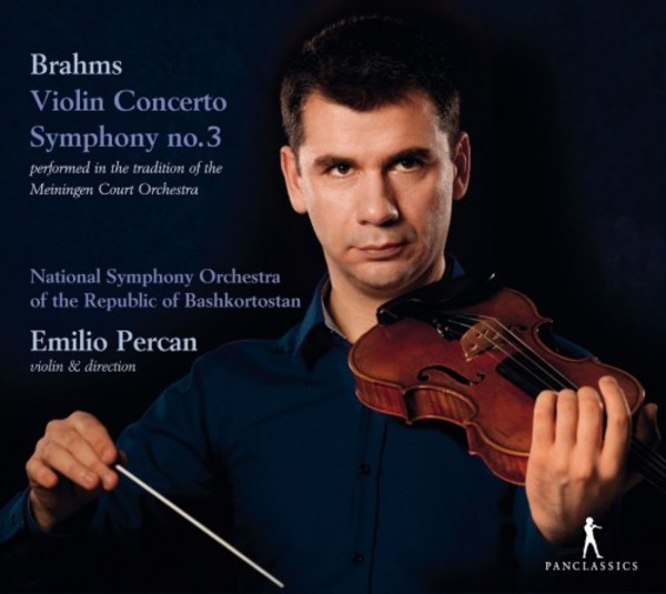 Brahms - Violin Concerto, Symphony no.3 | Pan Classics PC10356