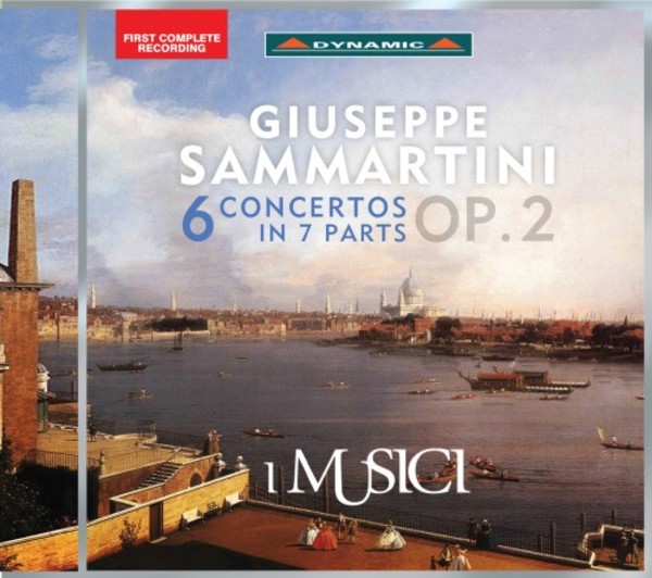 Sammartini - 6 Concerti grossi op.2 | Dynamic CDS7777