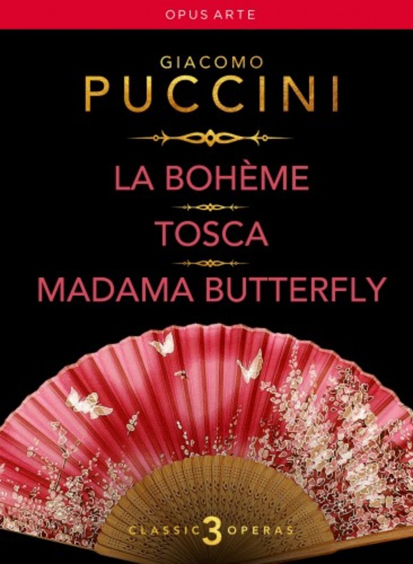 Puccini - La Boheme, Tosca, Madama Butterfly (DVD) | Opus Arte OA1240BD