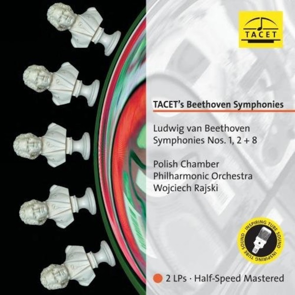 Beethoven - Symphonies 1, 2 & 8 (LP) | Tacet TACET2381